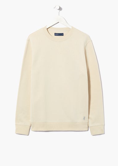 Cream Crew Neck Sweatshirt