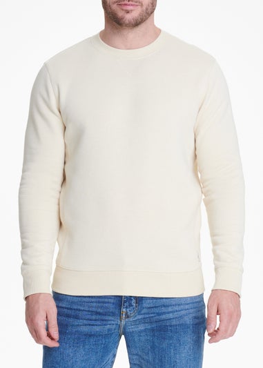 Cream Crew Neck Sweatshirt