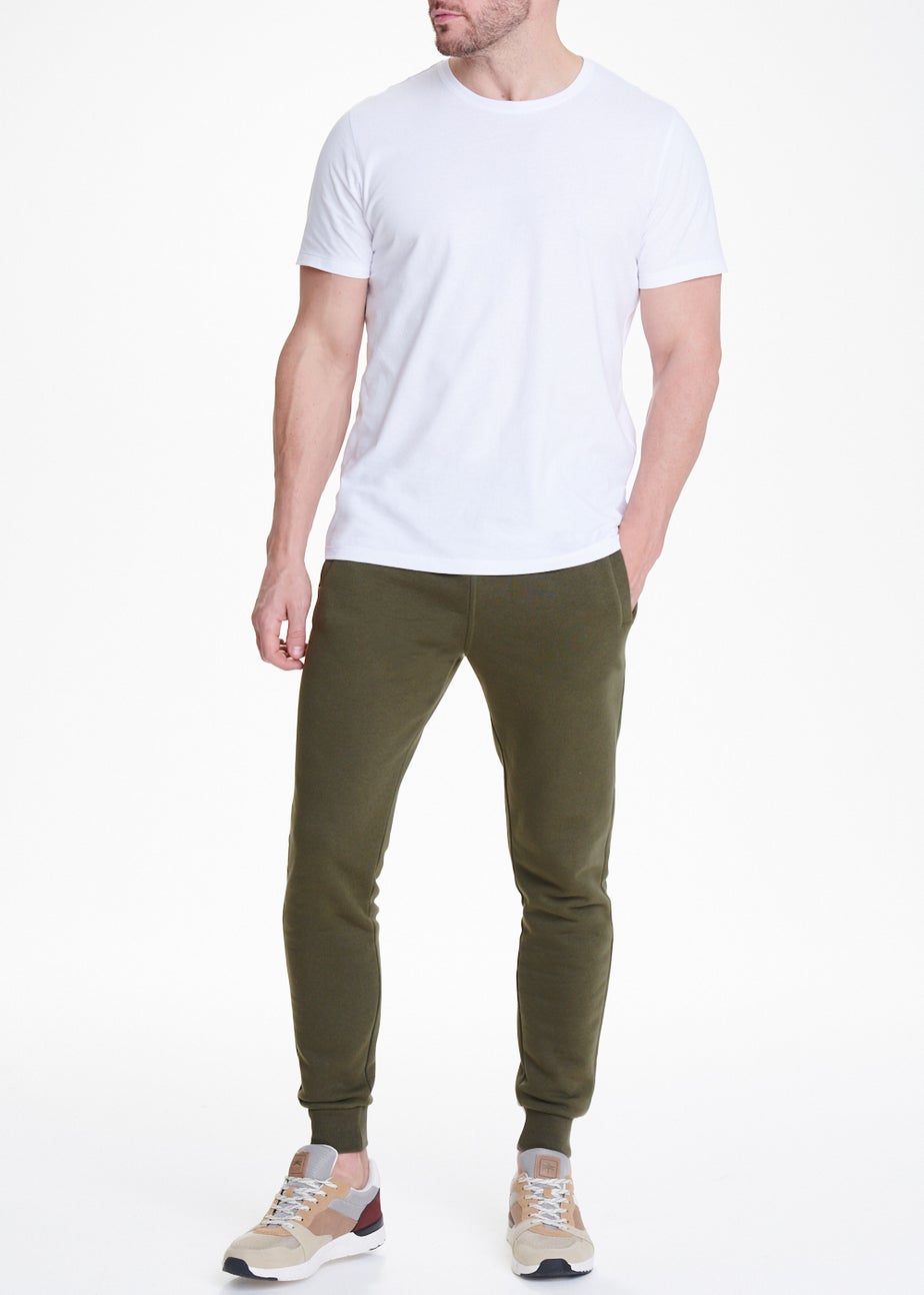Forest Green Cuffed Joggers