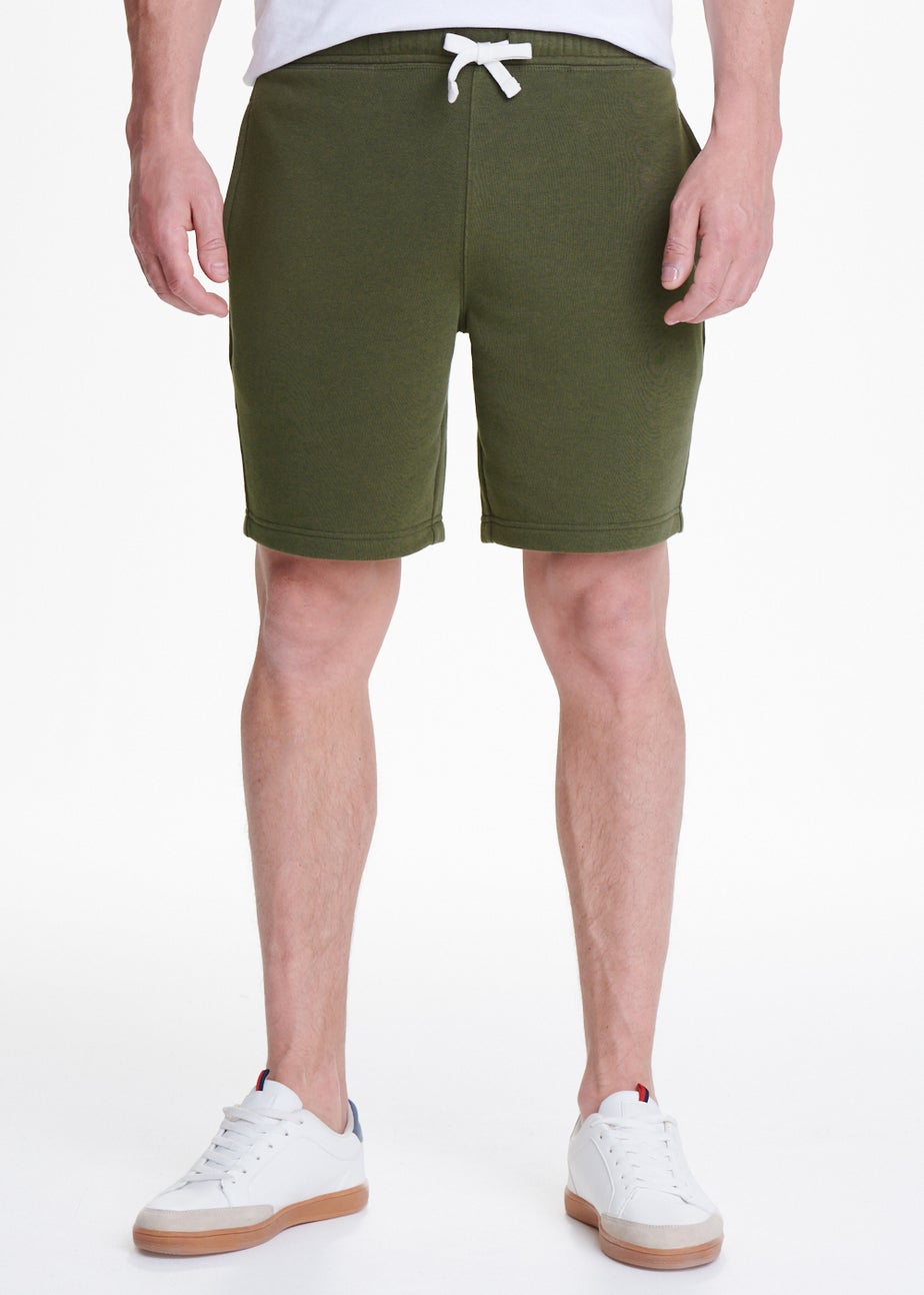 Forest Green Essential Jogger Shorts