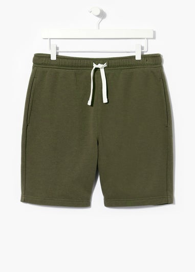 Forest Green Essential Jogger Shorts