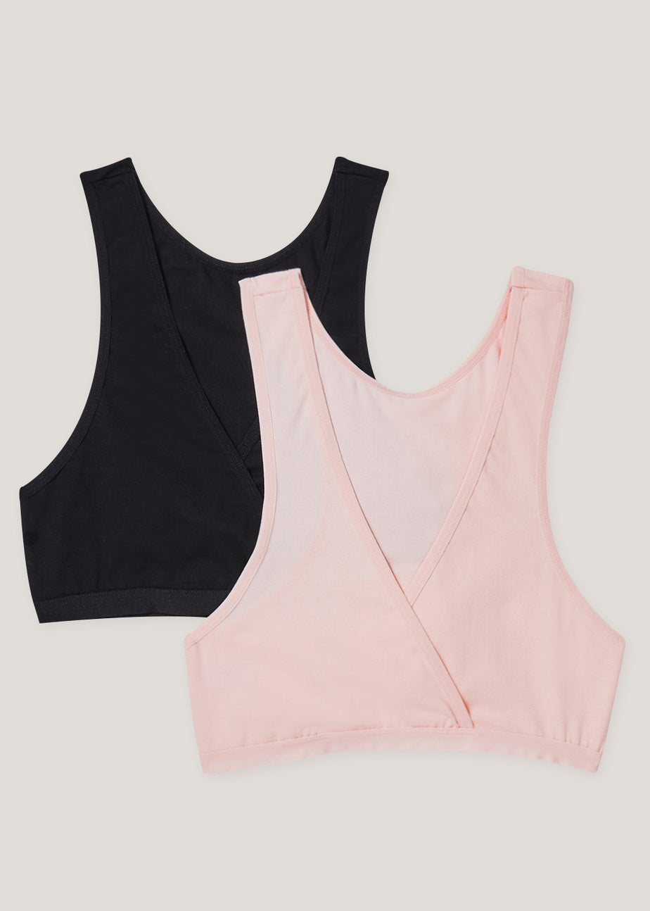 2 Pack Non Padded Comfort Bras