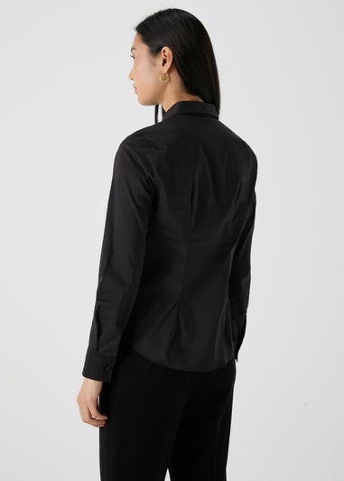 Et Vous Black Essential Blouse