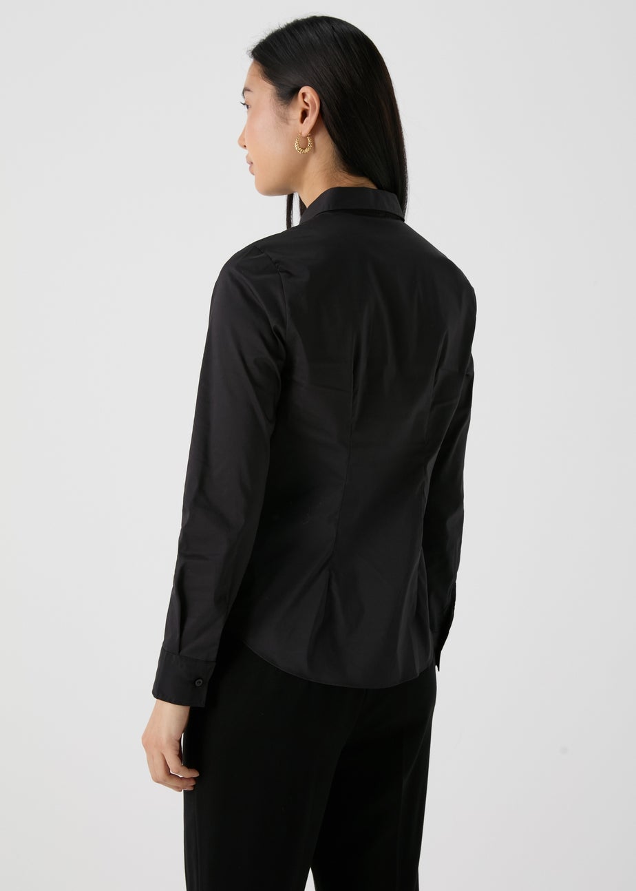 Et Vous Black Essential Blouse