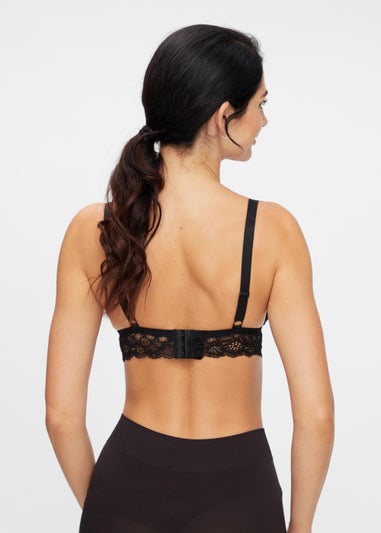 Mamalicious Maternity Black Lace Nursing Bra