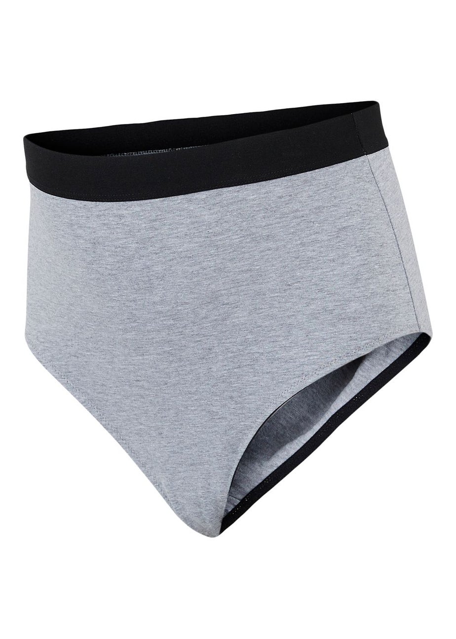 Mamalicious Maternity Grey Over Bump Briefs