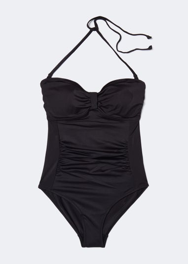 Black Bandeau Swimsuit