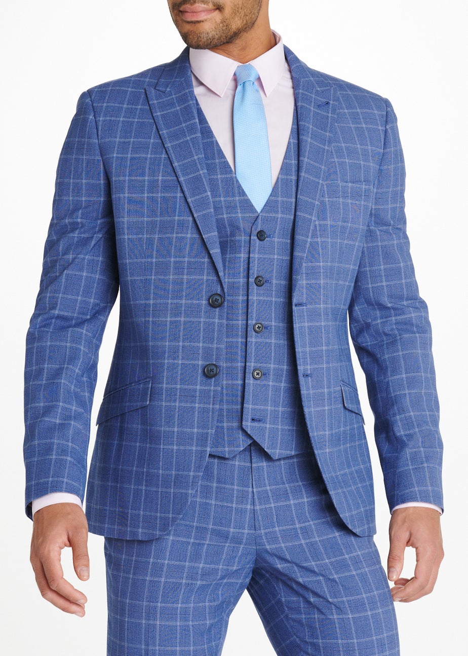Taylor & Wright Somerset Blue Skinny Fit Suit Jacket