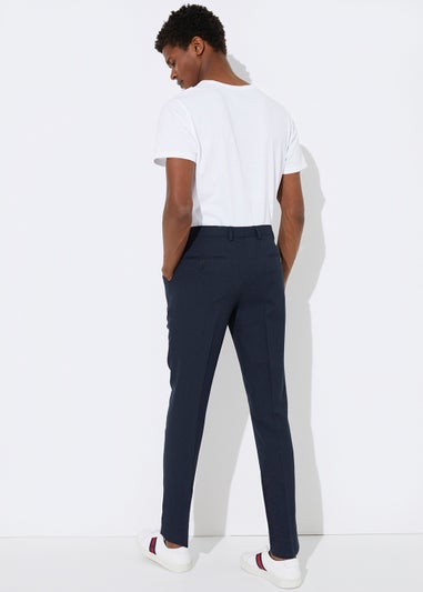 Taylor & Wright Bristol Navy Skinny Fit Suit Trousers