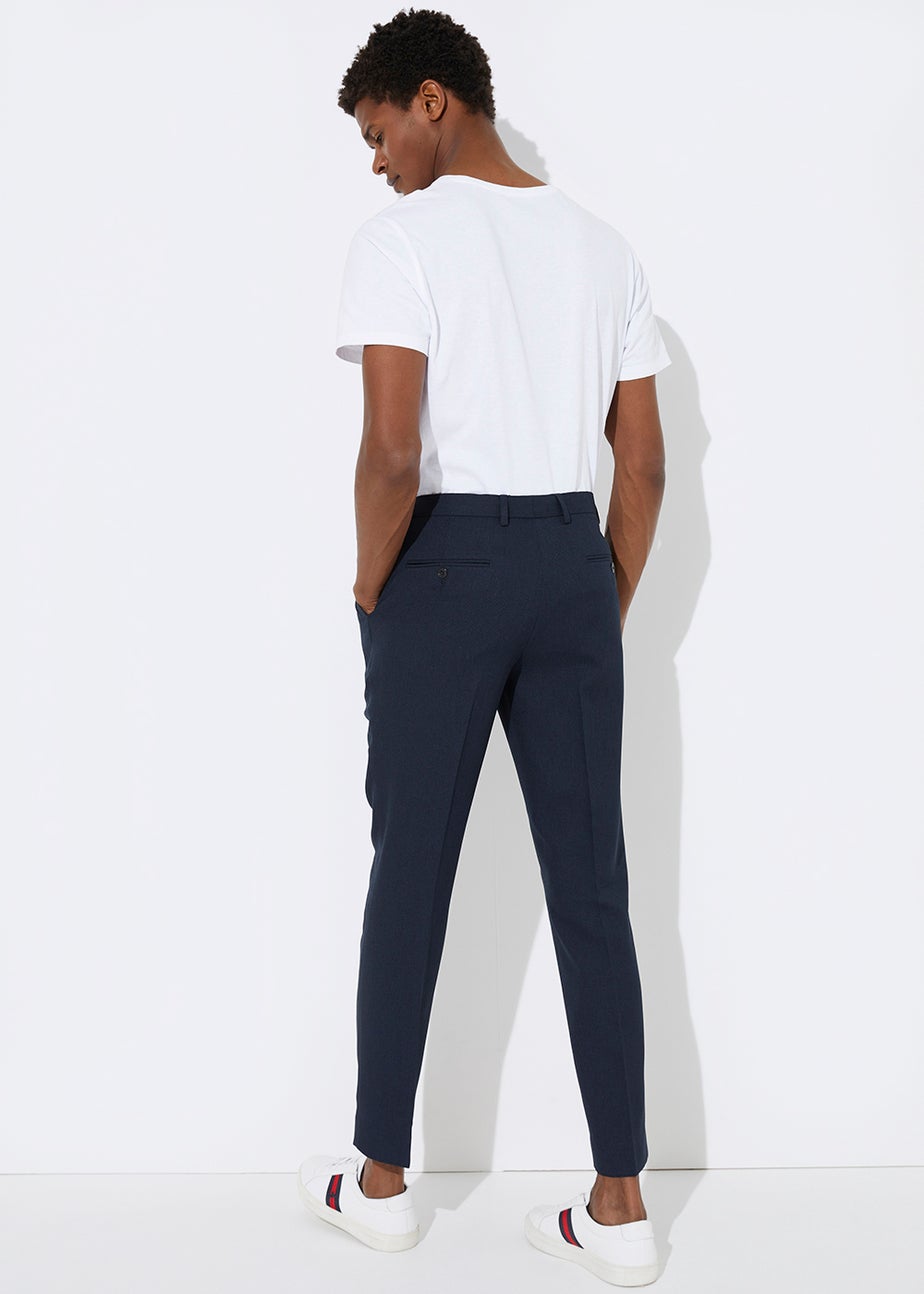 Taylor & Wright Bristol Navy Skinny Fit Suit Trousers