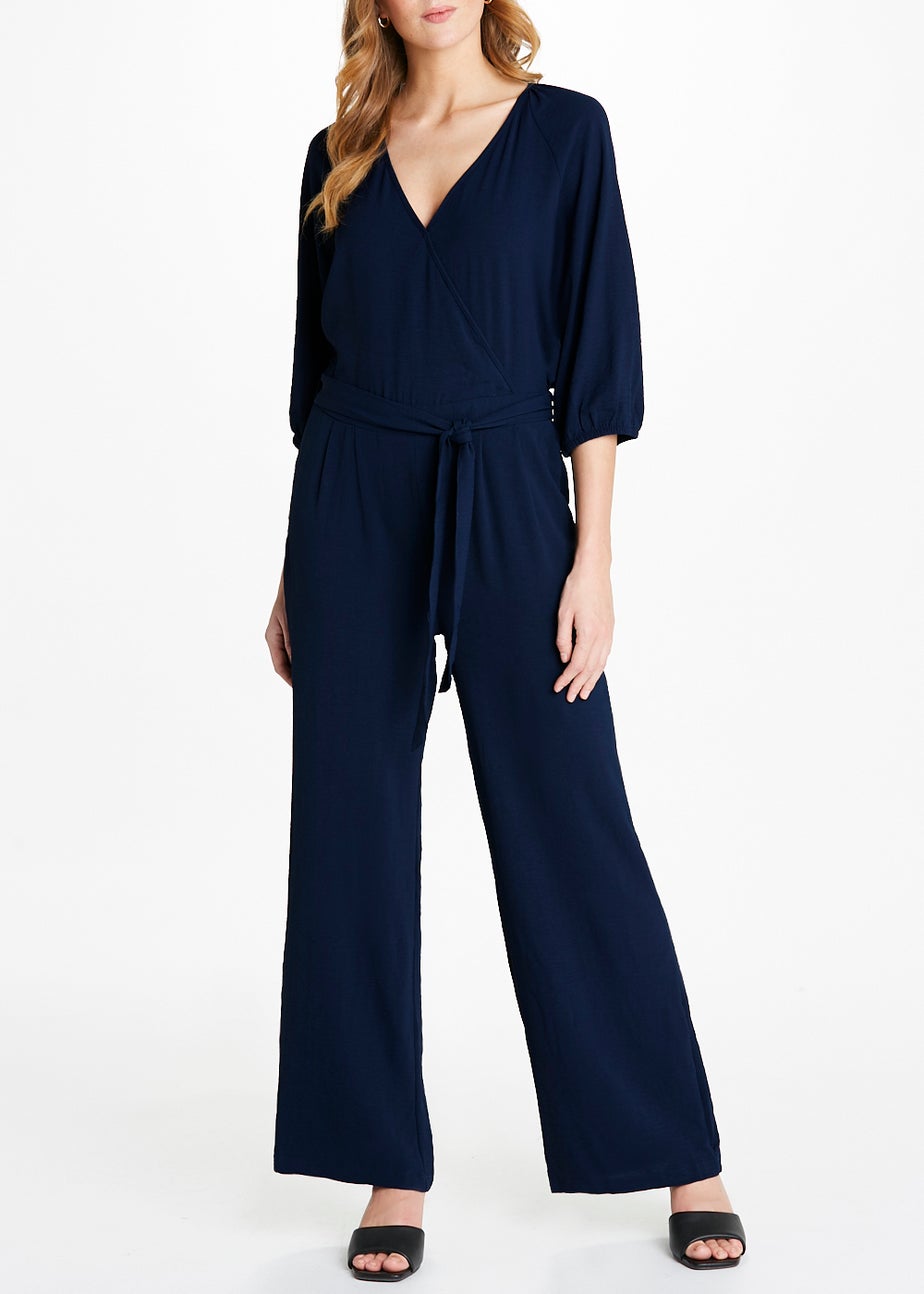 JDY Amelia Navy Woven Jumpsuit
