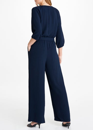 JDY Amelia Navy Woven Jumpsuit