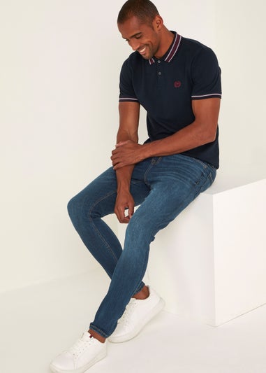 Dark Wash Stretch Super Skinny Jeans