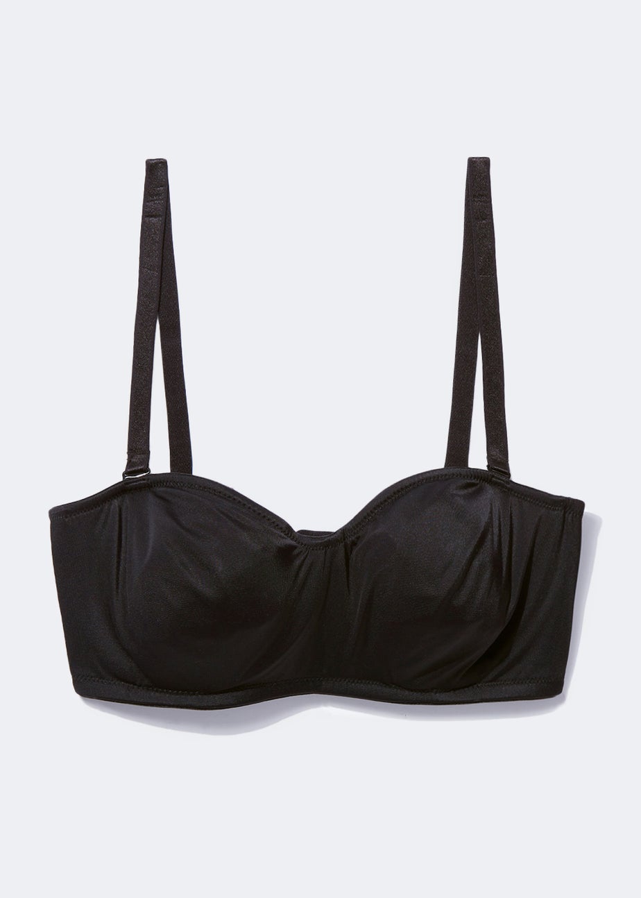 DD+ Black Non Padded Multiway Bra