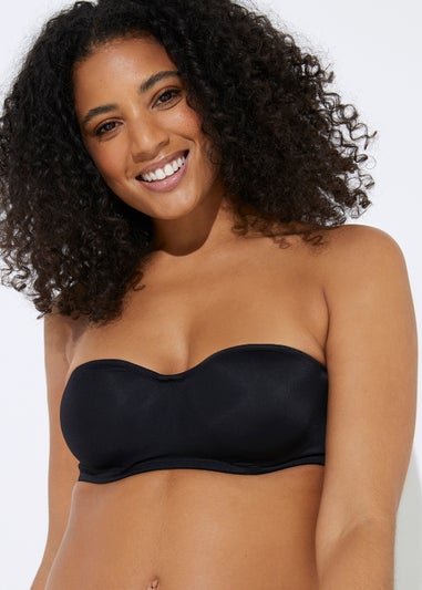 DD+ Black Non Padded Multiway Bra