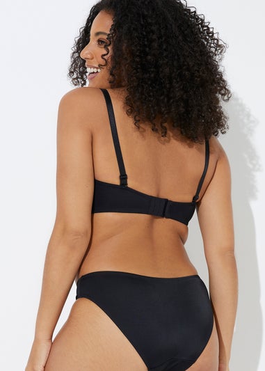 DD+ Black Non Padded Multiway Bra