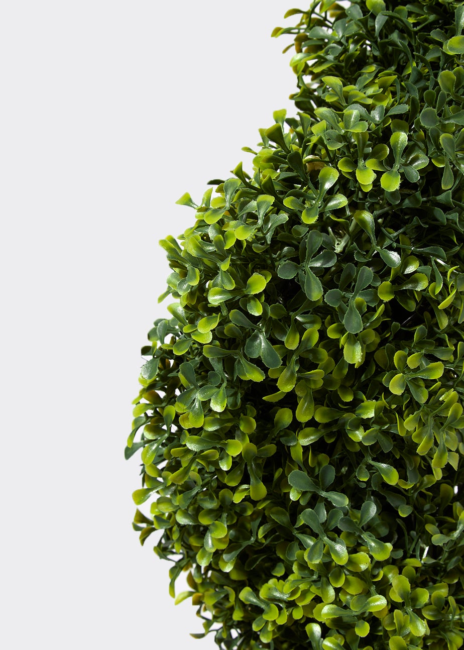 Spiral Topiary Tree in Black Pot (32cm x 127cm)