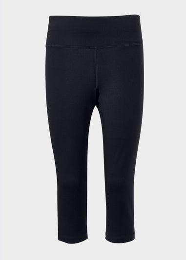 Souluxe Black Capri Sports Leggings
