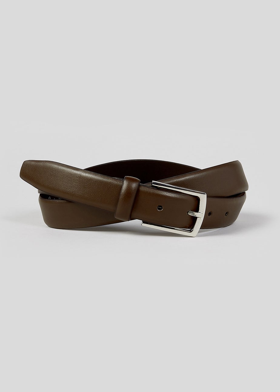 Brown PU Essential Belt