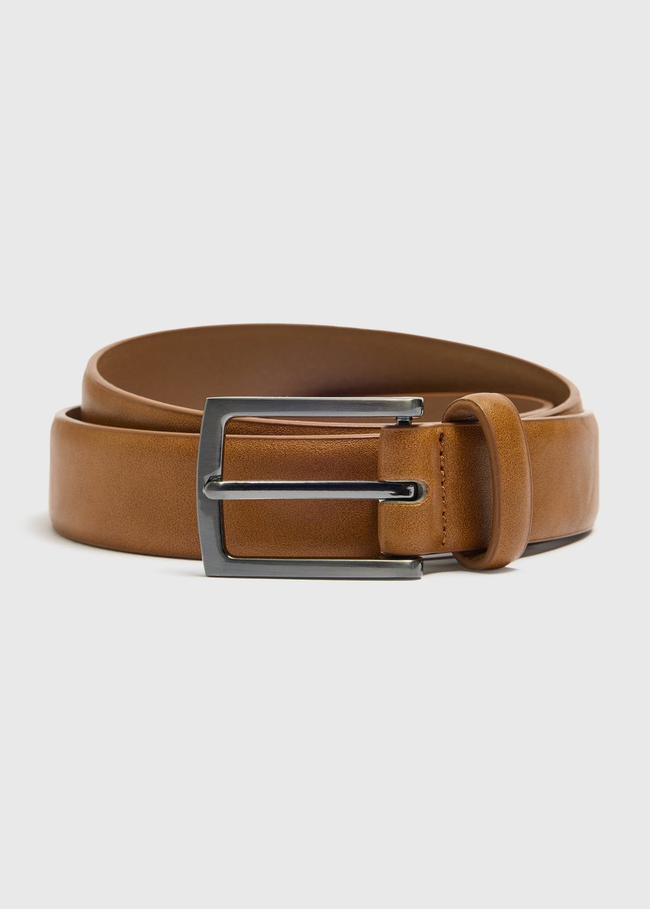 Tan PU Essential Belt