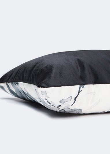 Farhi by Nicole Farhi Floral Velvet Cushion (48cm x 48cm)