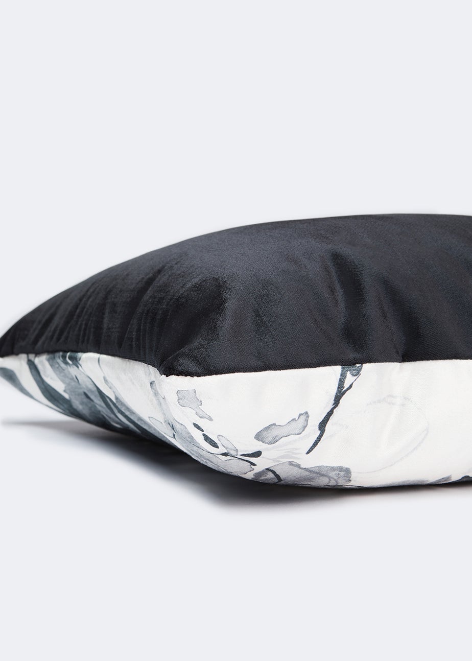 Farhi by Nicole Farhi Floral Velvet Cushion (48cm x 48cm)