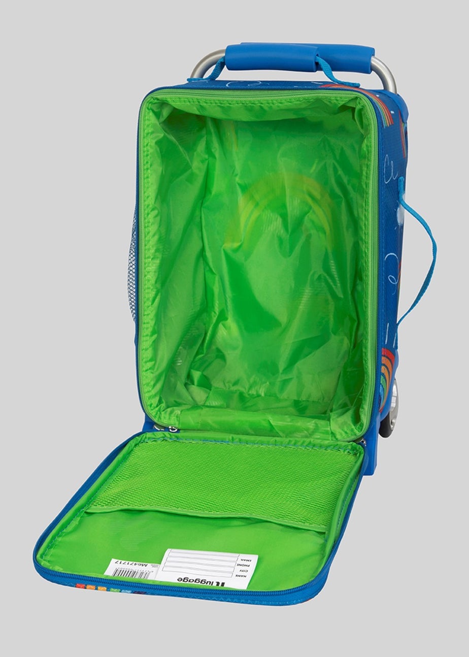 Kids IT Luggage Rainbow Print Cabin Suitcase