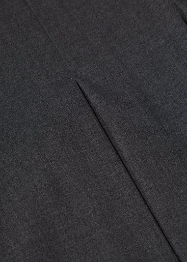 Girls Grey Culotte School Shorts (6-13yrs)