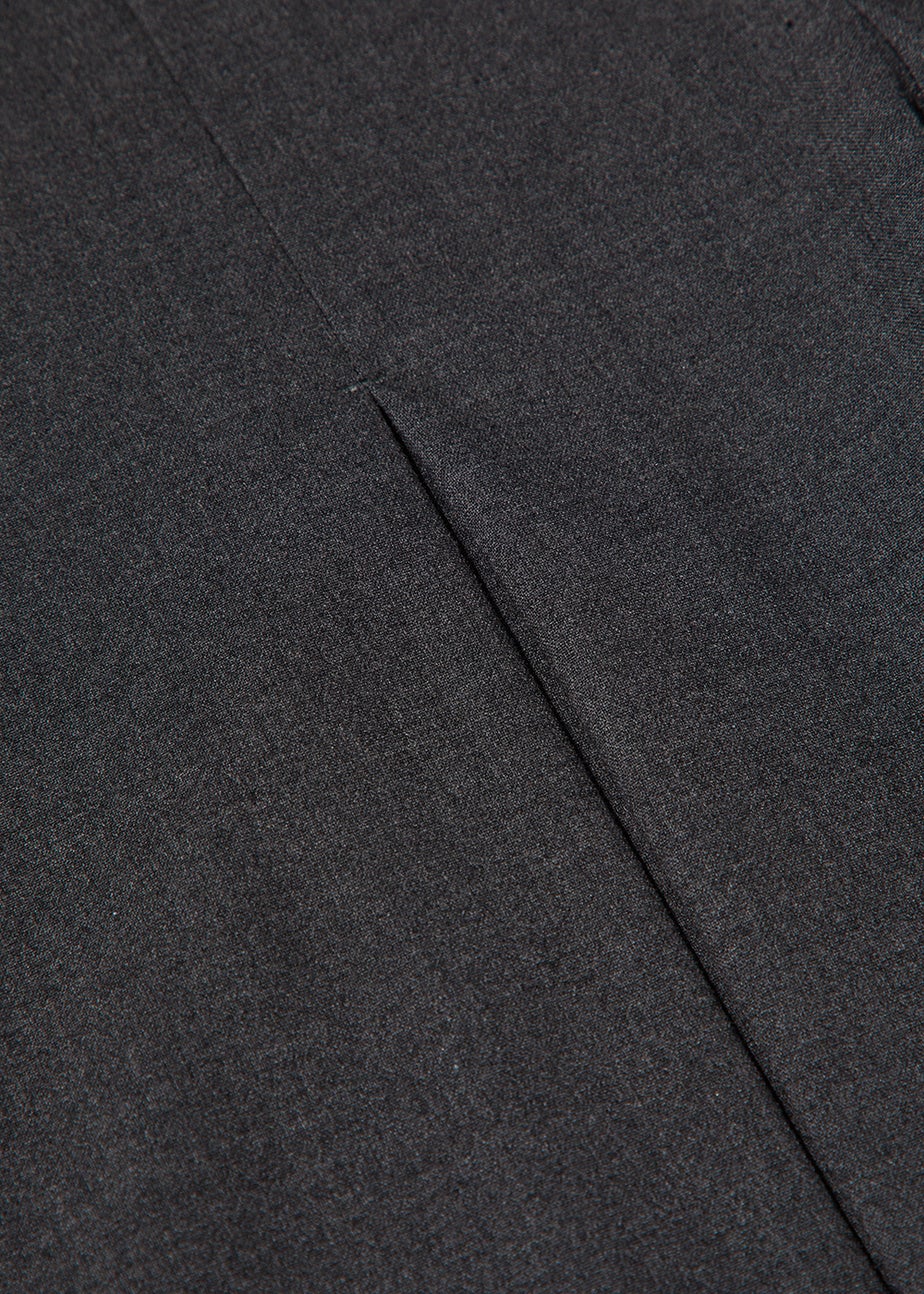 Girls Grey Culotte School Shorts (6-13yrs)