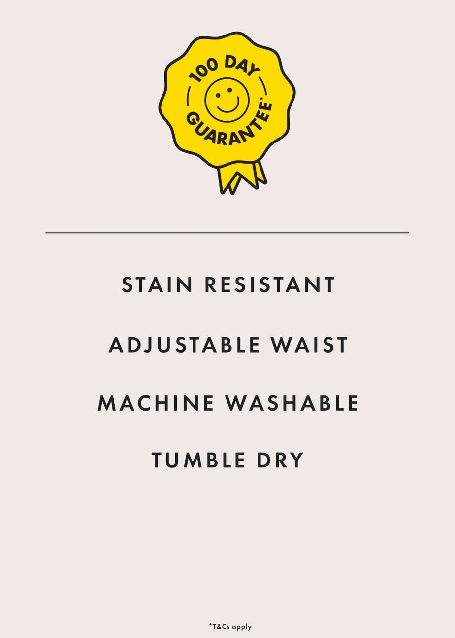 Girls Black School Culottes (6-13yrs)