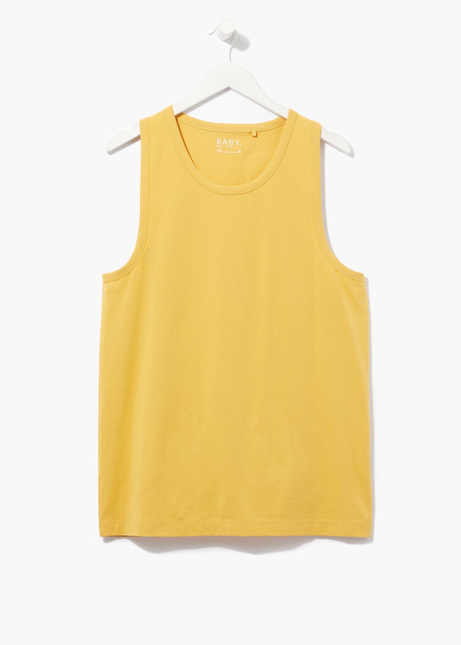 Yellow Jersey Ringer Vest
