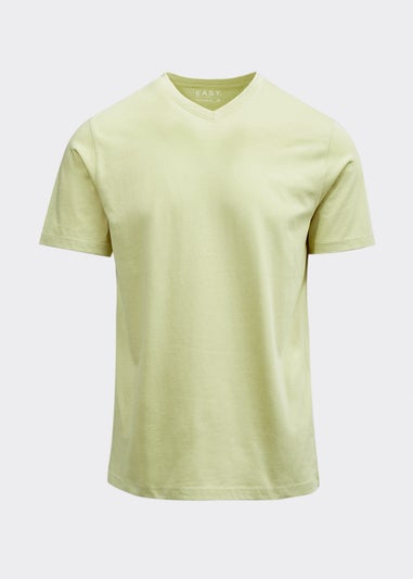 Green Essential V-Neck T-Shirt