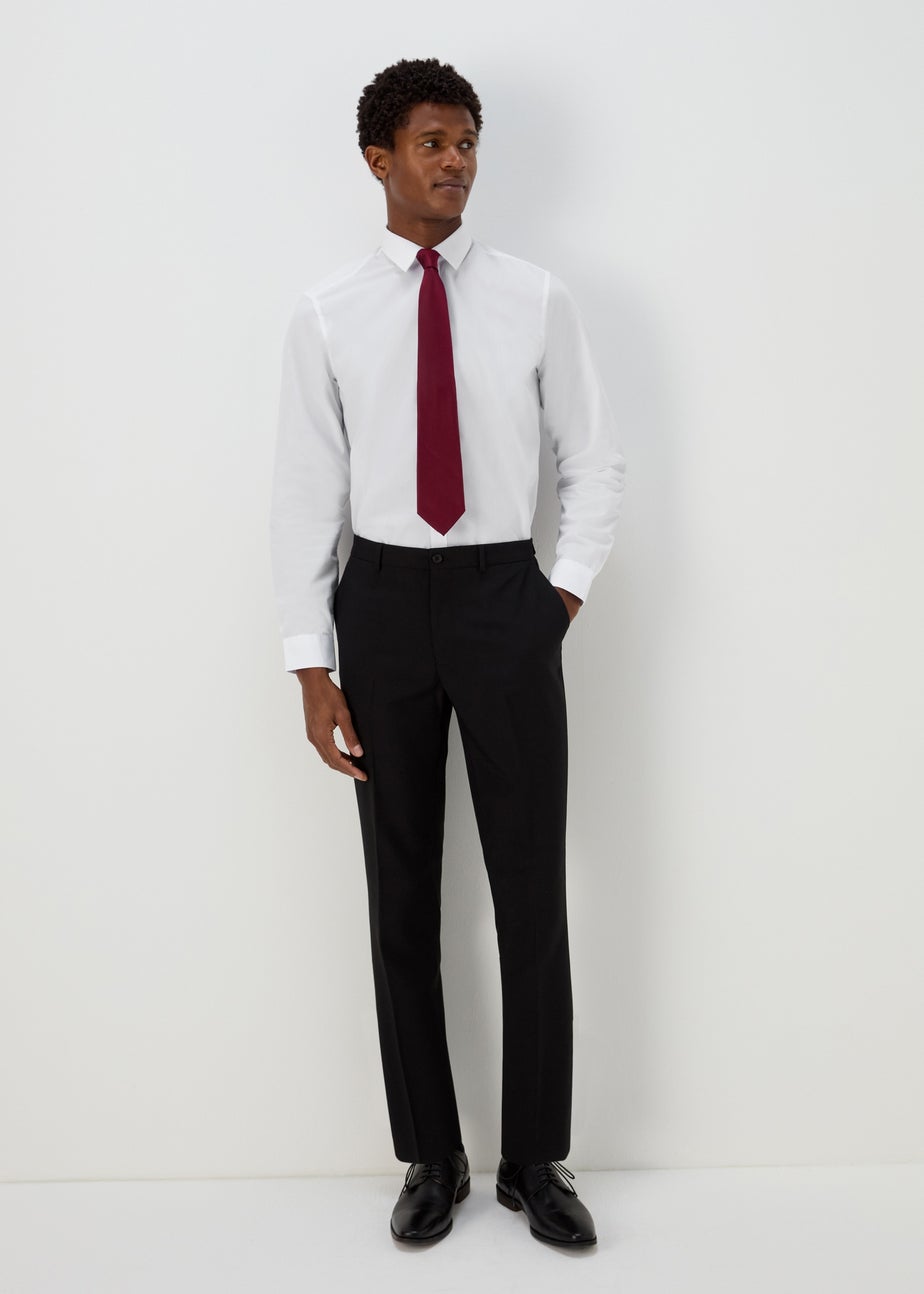 Taylor & Wright 3 Pack White Easy Care Slim Fit Shirts