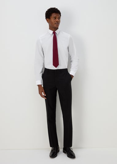 Taylor & Wright 3 Pack White Easy Care Slim Fit Shirts