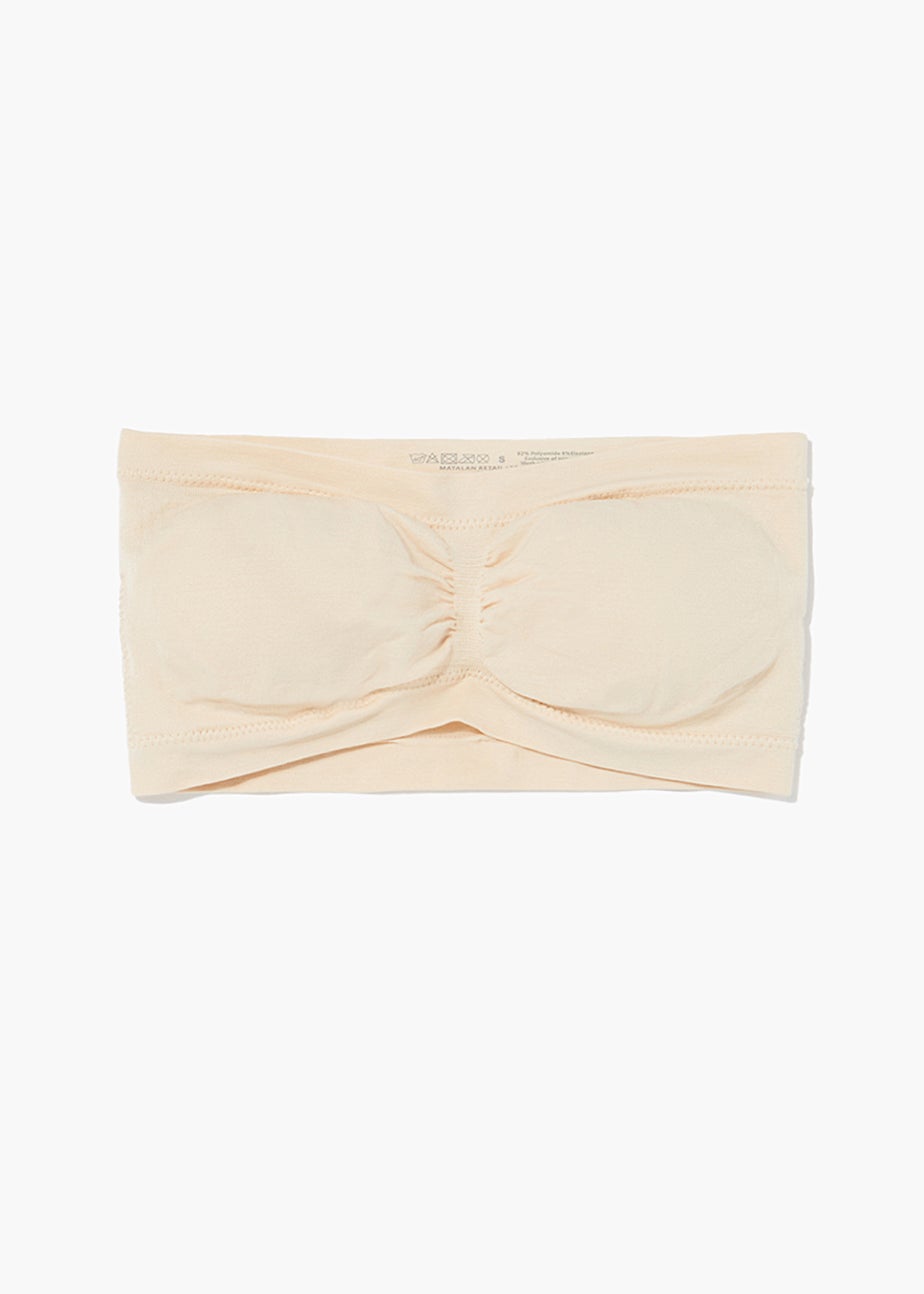 Nude Seam Free Strapless Bandeau Bra