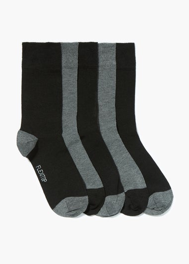 5 Pack Flexi Top Bamboo Socks