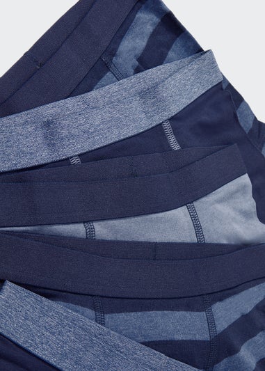 Boys 5 Pack Blue Stripe Trunks (2-16yrs)