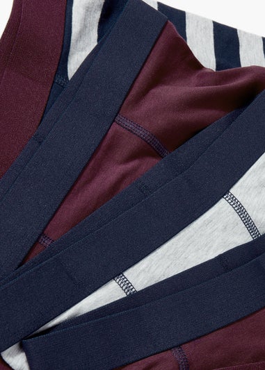 Boys 5 Pack Stripe Trunks (4-16yrs)