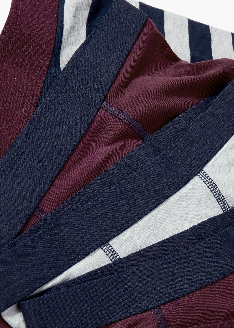 Boys 5 Pack Stripe Trunks (4-16yrs)