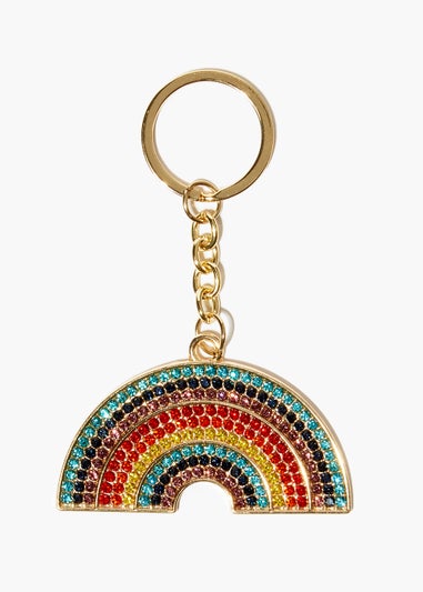 Rainbow Jewel Keyring