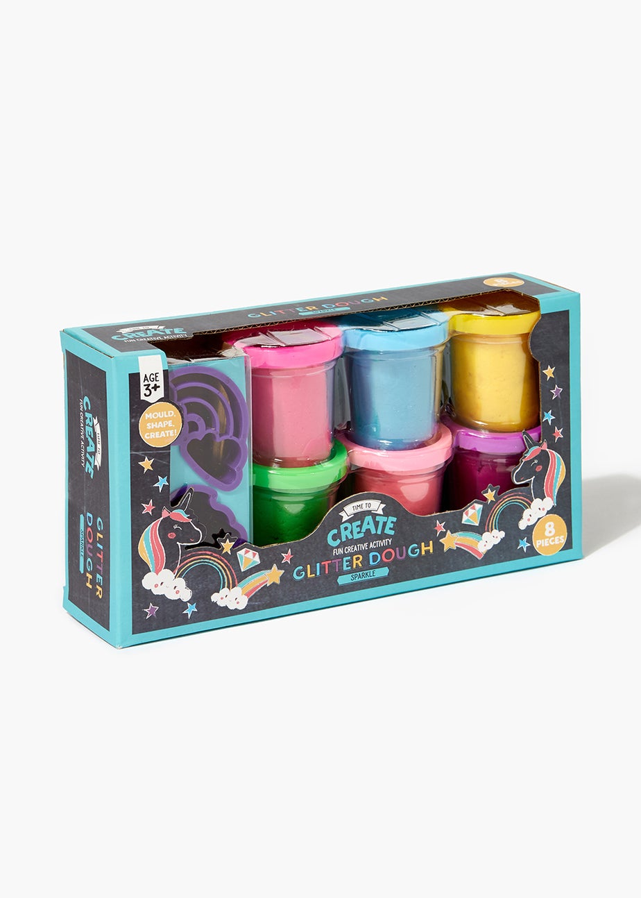 Kids 6 Pack Glitter Dough