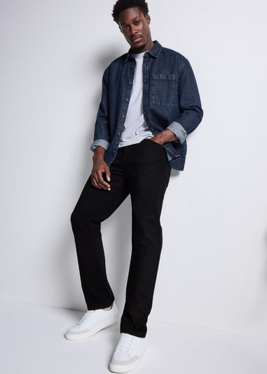 Black Stretch Slim Fit Jeans