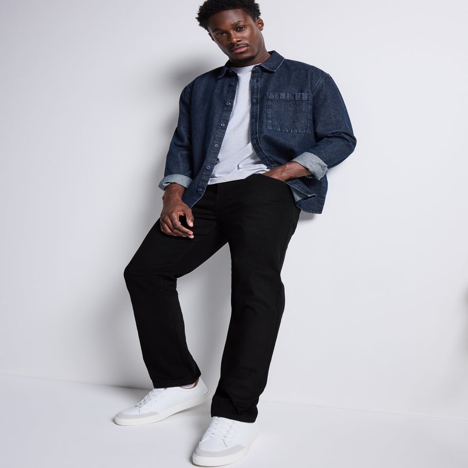 Black Stretch Slim Fit Jeans