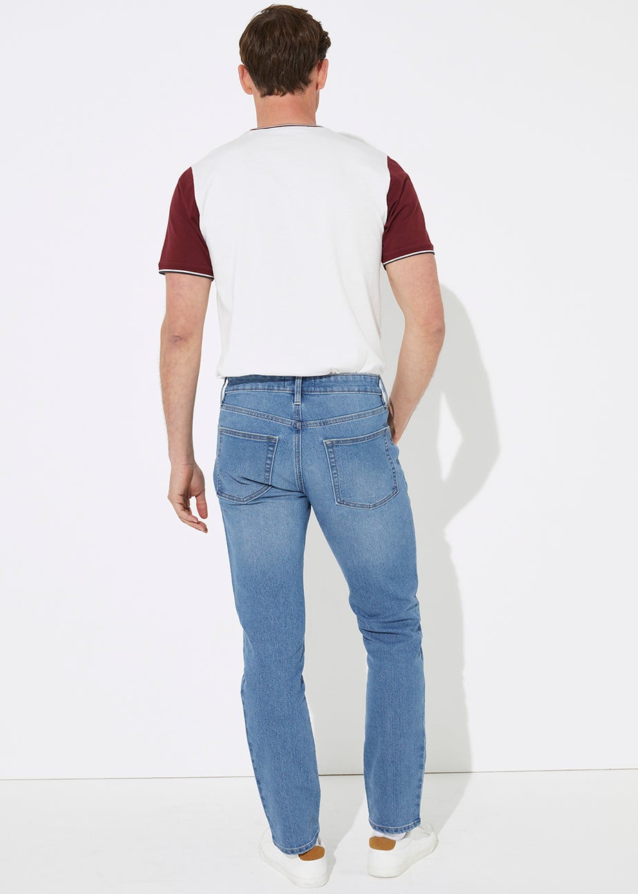 Blue Stretch Slim Fit Jeans