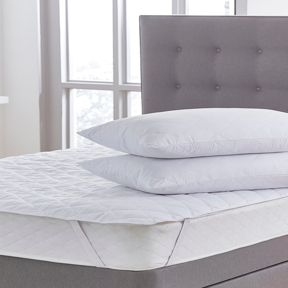 Silentnight Pillow Protector Pair