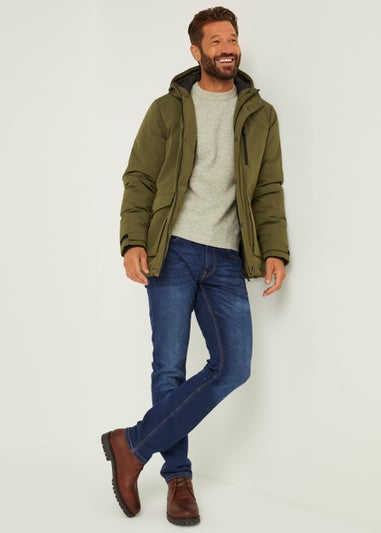 Lincoln Green Technical Parka Jacket