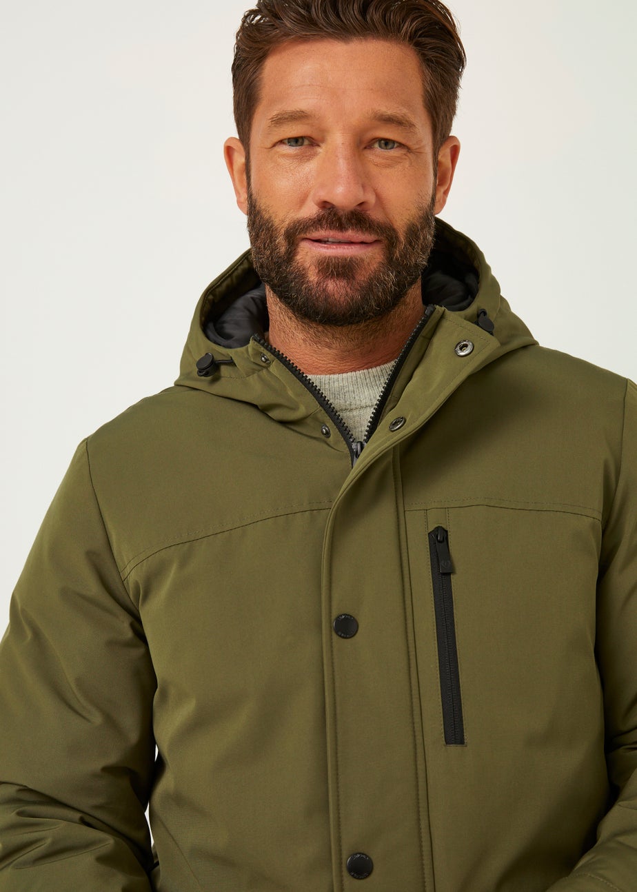 Lincoln Green Technical Parka Jacket