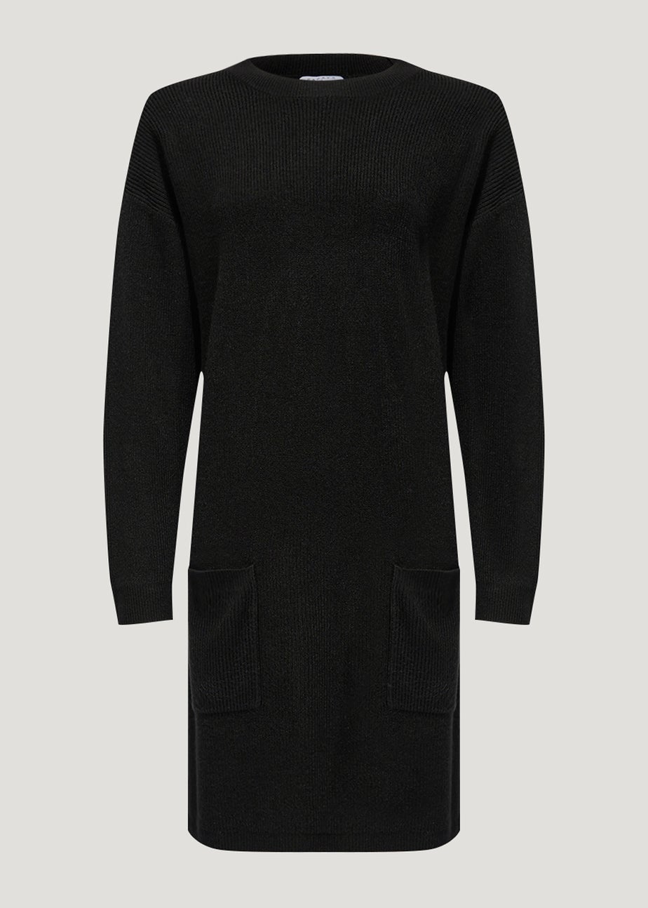 Black Super Soft Tunic Dress