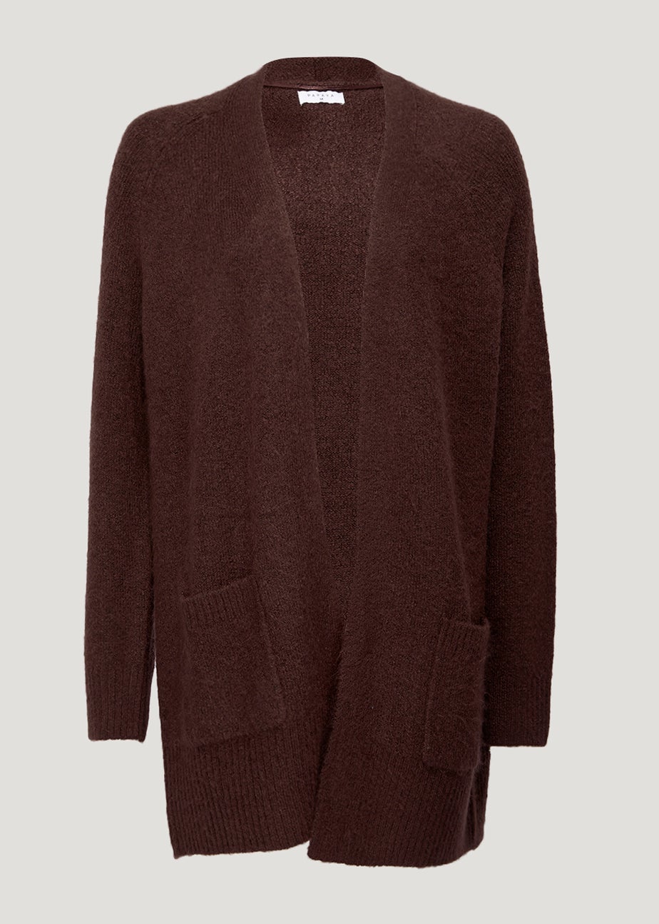 Brown Longline Cardigan Matalan