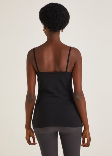 3 Pack Black Essential Cami Tops